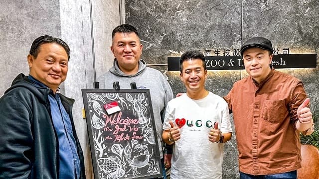 【要不要來我家看魚】新加坡ℕ𝕠𝟙.合作夥伴來訪! 𝗙𝘁. 𝗠𝗿. 𝗝𝗼𝗲𝗹 & 𝗠𝗿. 𝗥𝗵𝗼𝗱𝗲🇸🇬🇸🇬